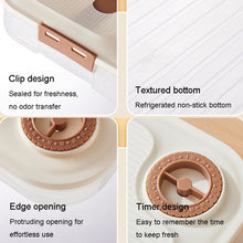 Load image into Gallery viewer, Dumpling Storage Box Food Grade Home Dumpling Frozen Fresh Case, 2 Layer With Cover, 3 Layer With Cover, 4 Layer With Cover
