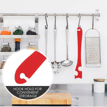 Load image into Gallery viewer, Kitchen Silicone Oven Rack Air Fryer Push Pull Tool with Longer Handle, Small 20 x 2.8cm, Large 28 x 3.8cm
