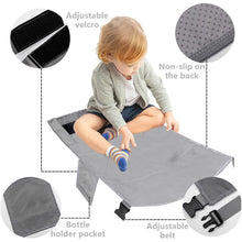 Load image into Gallery viewer, Kids Airplane Seat Extender Portable Travel Seat Cushion, 79 x 44cm