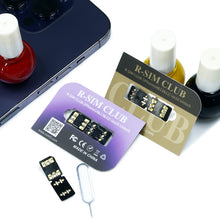 Load image into Gallery viewer, R-SIM18 CLUB Unlock Card Integrate TMSI / eSIM / ICCID / IPCC for iOS System, R-SIM18 CLUB