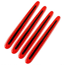 Load image into Gallery viewer, 8pcs/set Car Door Handle Rearview Mirror Safety Warning Protective Reflective Sticker, Red, Yellow, White, Blue, Fluorescent Green