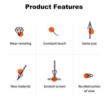 Load image into Gallery viewer, For Xiaomi Pad 6 / 6 Pro Tablet Stylus Replacement Tip Nib, Original White, Original Transparent, Needle  White, Needle Transparent