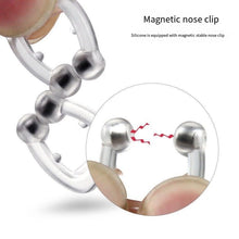 Load image into Gallery viewer, Magnetic Anti Snore Device Stop Snoring Nose Clip Sleeping Aid  Apnea Guard, 1pc