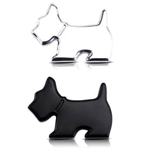Load image into Gallery viewer, Cute Pet Dog Car Decal Puppy Metal Vehicle Emblem Decorative Stickers