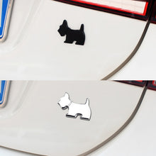 Load image into Gallery viewer, Cute Pet Dog Car Decal Puppy Metal Vehicle Emblem Decorative Stickers