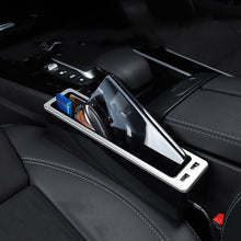 Load image into Gallery viewer, Car Seat Gap Storage Box with 2 USB Charging Port, Principal Driver Silver, Co-pilot Silver, Principal Driver Red, Co-pilot Red, Principal Driver Gray, Co-pilot Gray