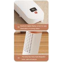 Load image into Gallery viewer, YM-102 Smart Home Timing UV Purple Light Sterilization and Deodorization Dryer Portable Shoe Dryer, US Plug, EU Plug