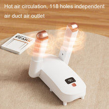 Load image into Gallery viewer, YM-102 Smart Home Timing UV Purple Light Sterilization and Deodorization Dryer Portable Shoe Dryer, US Plug, EU Plug