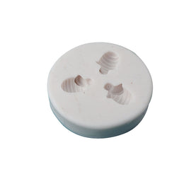 Little Bee Silicone Mold Fondant Chocolate Cake Mold, Mk-3171 Pink, Mk-3171 Light Gray, Mk-3172 Pink, Mk-3172 Light Gray