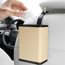 Load image into Gallery viewer, Multifunctional Car Dustbin Car Seatback Door Hanging Storage Box, Beige, Gray, Black
