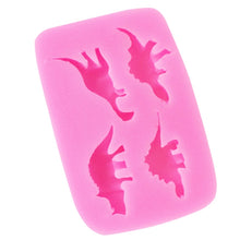 Load image into Gallery viewer, Dinosaur Silicone Mold Fondant Chocolate Cake Decoration Mold