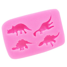 Load image into Gallery viewer, Dinosaur Silicone Mold Fondant Chocolate Cake Decoration Mold