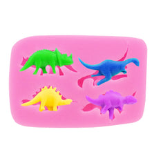 Load image into Gallery viewer, Dinosaur Silicone Mold Fondant Chocolate Cake Decoration Mold