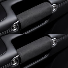 Load image into Gallery viewer, 1pair Car Door Handle Decorative Anti-Scratch Cover Car Slippery Leather Inner Door Handle Protective Cover