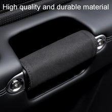 Load image into Gallery viewer, 1pair Car Door Handle Decorative Anti-Scratch Cover Car Slippery Leather Inner Door Handle Protective Cover