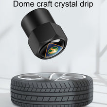 Load image into Gallery viewer, 4pcs /Set Car Labeled Metal Tire Valve Caps Automobile Universal Modified Valve Covers, Car Labeled