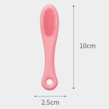 Load image into Gallery viewer, Pet Cats Dog Cleaning Comb Chin Teeth Cleaning Brush Silicone Brush, Green, Purple, Pink