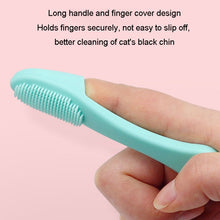 Load image into Gallery viewer, Pet Cats Dog Cleaning Comb Chin Teeth Cleaning Brush Silicone Brush, Green, Purple, Pink