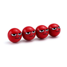 Load image into Gallery viewer, 4pcs /Set Devil Ball Tire Valve Caps Automotive Universal Modification Valve Covers