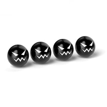 Load image into Gallery viewer, 4pcs /Set Devil Ball Tire Valve Caps Automotive Universal Modification Valve Covers