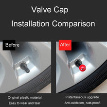 Load image into Gallery viewer, 4pcs /Set Devil Ball Tire Valve Caps Automotive Universal Modification Valve Covers