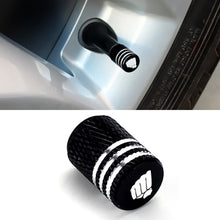 Load image into Gallery viewer, Laser Power Gesture Motivational Fist Car Tire Valve Cap, Blue, Red, Black, Gray