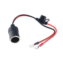 Load image into Gallery viewer, Car Cigarette Lighter Female Socket With 20A Fuse Tube, 30cm, 50cm, 1m, 3m, 5m