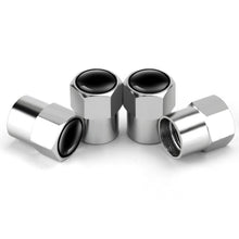 Load image into Gallery viewer, 4pcs /Set Hexagonal Metal Tire Valve Caps Automobile Universal Modified Valve Covers, Hexagonal