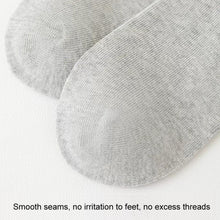Load image into Gallery viewer, Children Cotton Solid Color Boneless Mid-Calf Breathable Sweat-Absorbent Socks, M, L, XL, XXL