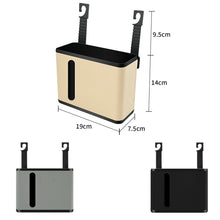 Load image into Gallery viewer, Car Seat Back Hanging Tissue Storage Box