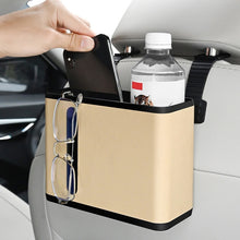 Load image into Gallery viewer, Car Seat Back Hanging Tissue Storage Box