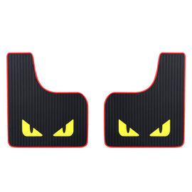 2pcs Car Tire Mud Flap Modification Plastic Anti-Splash Mud Flap, Sports, Cat Eye, Large Sports, Large Blank