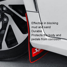 Load image into Gallery viewer, 2pcs Car Tire Mud Flap Modification Plastic Anti-Splash Mud Flap, Sports, Cat Eye, Large Sports, Large Blank