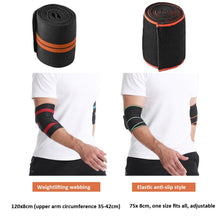 Load image into Gallery viewer, Compression Elbow Bandage Wrap Sports Elbow Protector 75x8cm, 75x8cm
