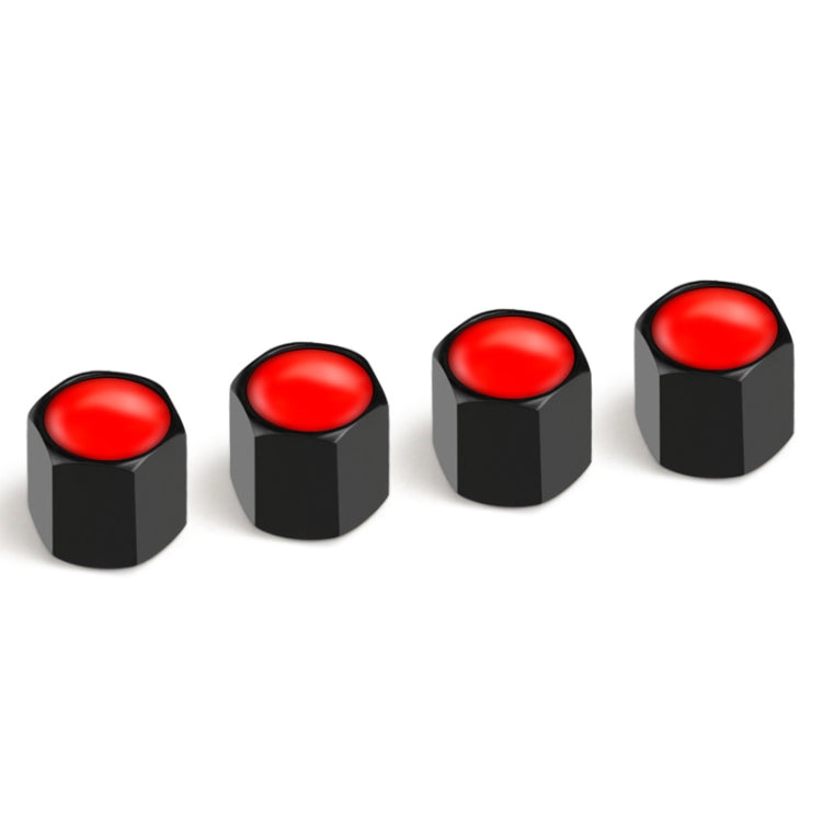 4pcs /Set Car Tire Labeling Valve Cover Motorcycle Auto Valve Core Caps, Labeling