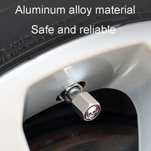 Load image into Gallery viewer, 4pcs /Set Headset Skeleton Metal Tire Valve Caps Automobile Universal Modified Valve Covers, Headset Skeleton