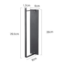 Load image into Gallery viewer, Wall Mounted Metal Clothes Hanger Storage Rack Multifunctional Shelf for Closet