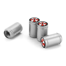Load image into Gallery viewer, 4pcs /Set Umbrella Metal Tire Valve Caps Automobile Universal Modified Valve Covers