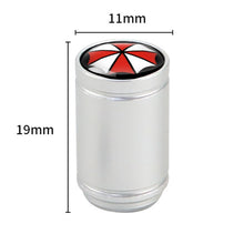 Load image into Gallery viewer, 4pcs /Set Umbrella Metal Tire Valve Caps Automobile Universal Modified Valve Covers