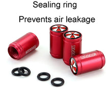 Load image into Gallery viewer, 4pcs /Set Umbrella Metal Tire Valve Caps Automobile Universal Modified Valve Covers