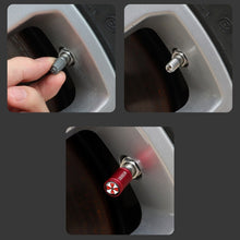 Load image into Gallery viewer, 4pcs /Set Umbrella Metal Tire Valve Caps Automobile Universal Modified Valve Covers