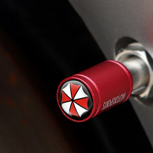 Load image into Gallery viewer, 4pcs /Set Umbrella Metal Tire Valve Caps Automobile Universal Modified Valve Covers