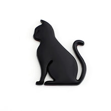 Load image into Gallery viewer, 3D Cute Car Decoration Body Scratch Blocking Sticker, Black Cat, Silver Cat, Black Puppy, Silver Puppy