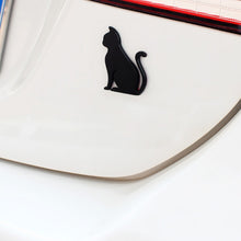 Load image into Gallery viewer, 3D Cute Car Decoration Body Scratch Blocking Sticker, Black Cat, Silver Cat, Black Puppy, Silver Puppy