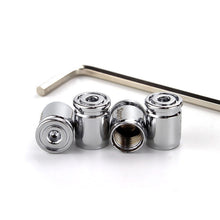 Load image into Gallery viewer, 4pcs /Set Sport Anti-Theft Car Tire Valve Caps Universal Valve Cover With Wrench