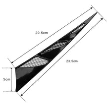 Load image into Gallery viewer, 1pair Car Modified Side Air Vent Shark Gill Spoiler Fender