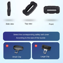 Load image into Gallery viewer, Car Seatbelt Buckle Protective Cover Anti Scratch Silicone Protector For Safety Belt Plugs, Large, Small