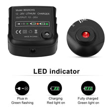 Load image into Gallery viewer, BD20CHG For Battery 20V Lithium Battery Charger Electric Tool Accessories, US, EU