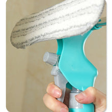 Load image into Gallery viewer, 4 In 1 Double-sided Glass Wiper Window Squeegee Portable Spray Mirror Car Glass Cleaner, YJ520