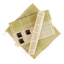Load image into Gallery viewer, 23 X 22cm  Bamboo Sushi Roll Non Adhesive Sushi Curtain
